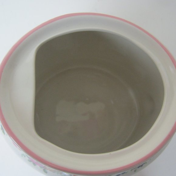 Made in England "VICTORIA'S SECRET" Vintage 90's Teapot Earthenware Pink Roses - Picture 7 of 7